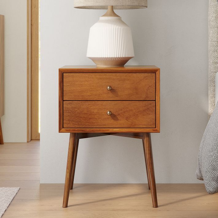 West Elm Mid-Century Closed Nightstand