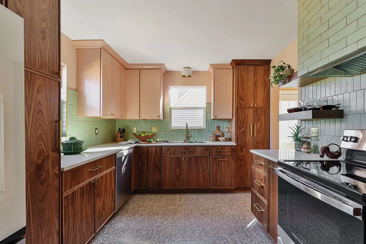 A Minnesota Kitchen Renovation: From Palm Trees to Maples - Atomic