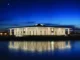 The Stuhr Building at night