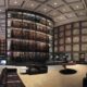 Beinecke Rare Book and Manuscript Library interior