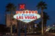 Las Vegas welcome sign at night
