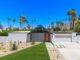 a-frame roof of a mid century modern house