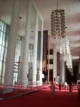 Kennedy Center interior featuring chandeliers